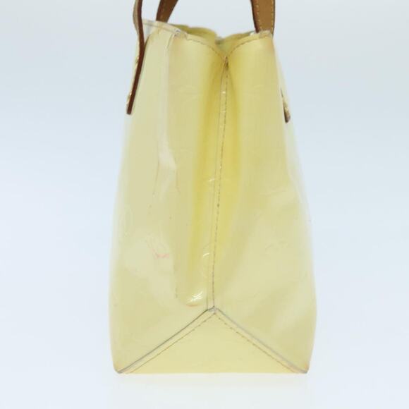 LOUIS VUITTON Monogram Vernis Reade PM Hand Bag Perle M91336 - Picture 4 of 12